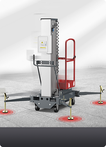 鋁合金升降機(jī)原理